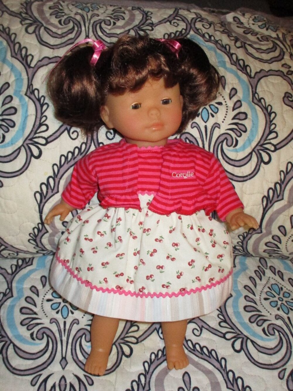 Corolle baby doll - 14" vanilla brunette  Miss Carolle